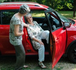 Aide au déplacement avec la Kangoo